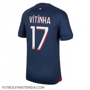 Paris Saint-Germain Vitinha Ferreira #17 Primera Equipación 2023-24 Manga Corta